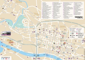 Glasgow City Centre Map